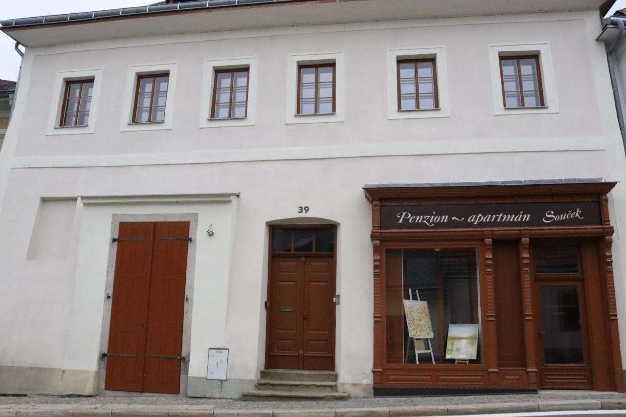 Penzion-Apartman Soucek Jindřichŭv Hradec Zewnętrze zdjęcie
